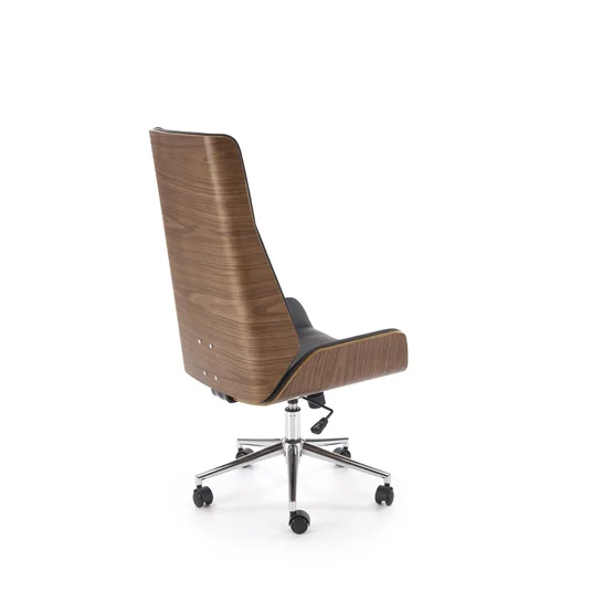 WEBSTER o.chair, walnut/black