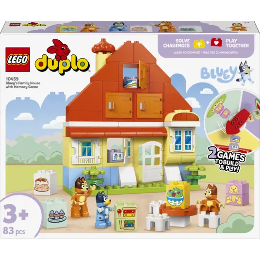 LEGO® 10459 DUPLO® Bluey: Bluey peremaja mälumänguga