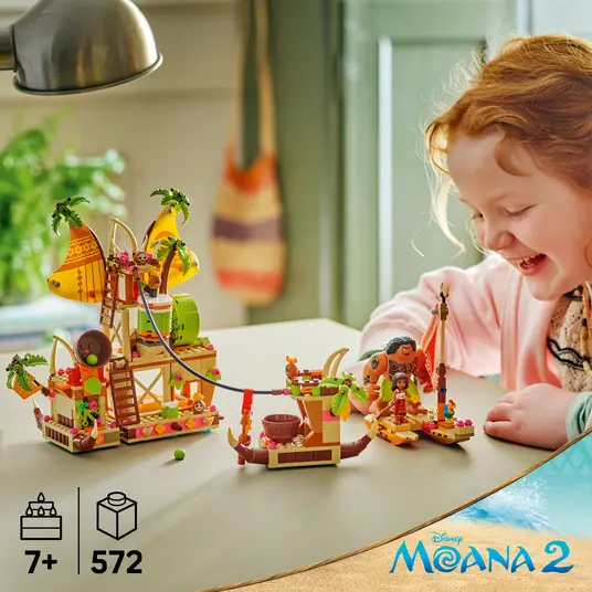 LEGO® 43258 ǀ Disney Moanos 2 kakamorų barža - BIGBOX.LT