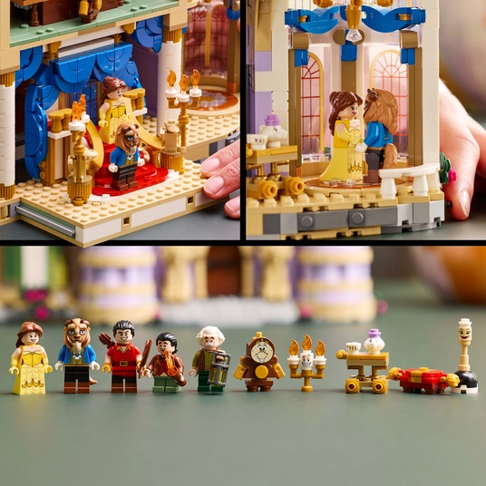 LEGO® 43263 ǀ Disney Princess Gražuolės ir Pabaisos pilis