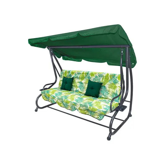 Garden Swing Seat Textylina 2x1 Palm Leaves Pattern