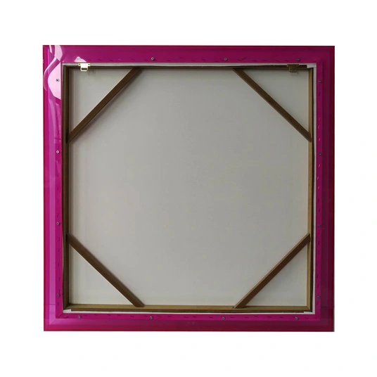 Seinapilt WALLY 80x80cm, roosa, akrüül