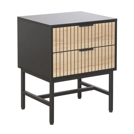 Side table / night stand HELVE 48x40xH60cm, melamine