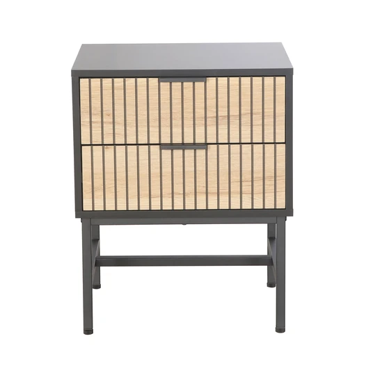 Side table / night stand HELVE 48x40xH60cm, melamine