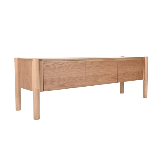 TV cabinet GARDENIA 153x43xH50,5cm, oak