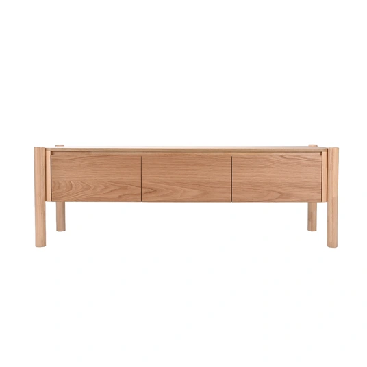 TV cabinet GARDENIA 153x43xH50,5cm, oak