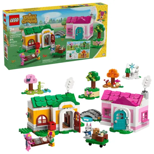 LEGO® 77057 Animal Crossing™ Loomingulised majad: lõbusad aastaajad