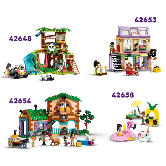 LEGO® 42642 Friends Draugių filmų vakaras