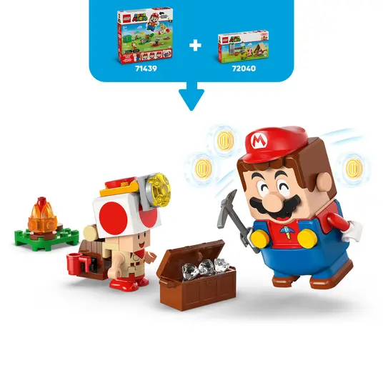 LEGO® 72040 Super Mario Captain Toad's Camp