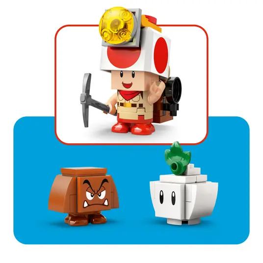 LEGO® 72040 Super Mario Captain Toad's Camp