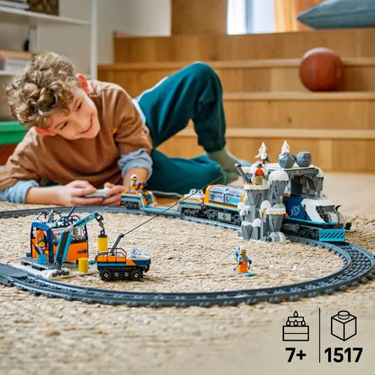 LEGO® 60470 City Arktisten tutkimusretkeilijöiden pikajuna