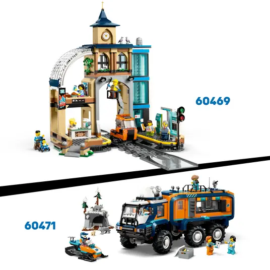 LEGO® 60470 City Arktisten tutkimusretkeilijöiden pikajuna