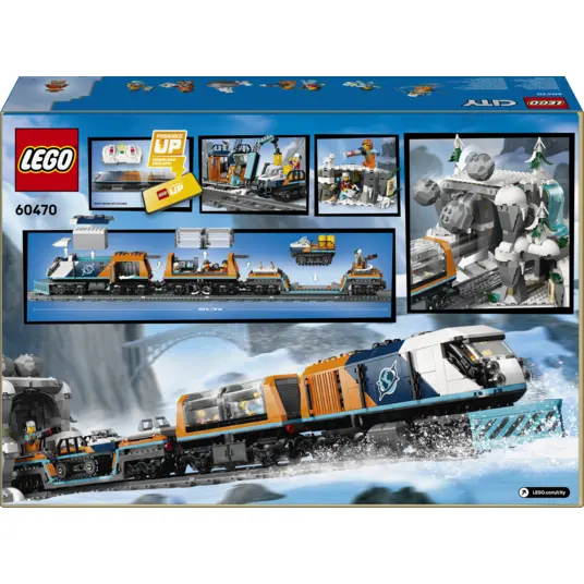 LEGO® 60470 City Arktisten tutkimusretkeilijöiden pikajuna