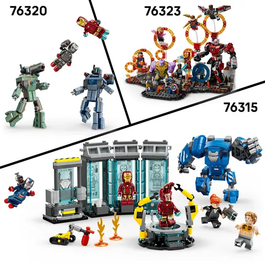 LEGO® 76322 ǀ Marvel Tasujad: Lõppmäng Thor vs. Chitauri
