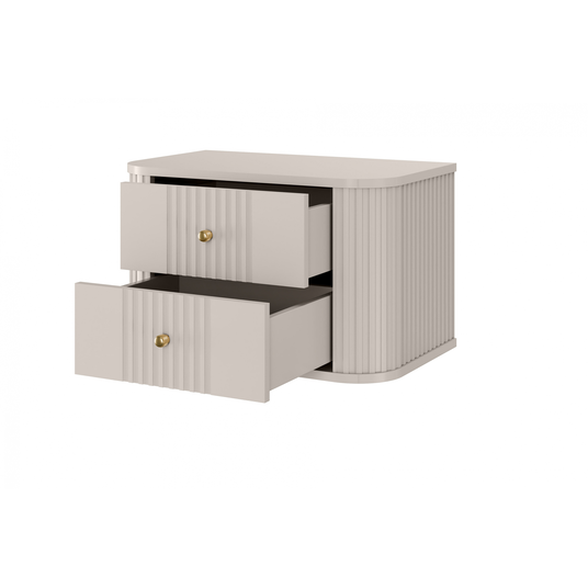 2 x VESPER öökapp 56 2SZ cashmere mdf cashmere kuldsed hoidjad ripatsid