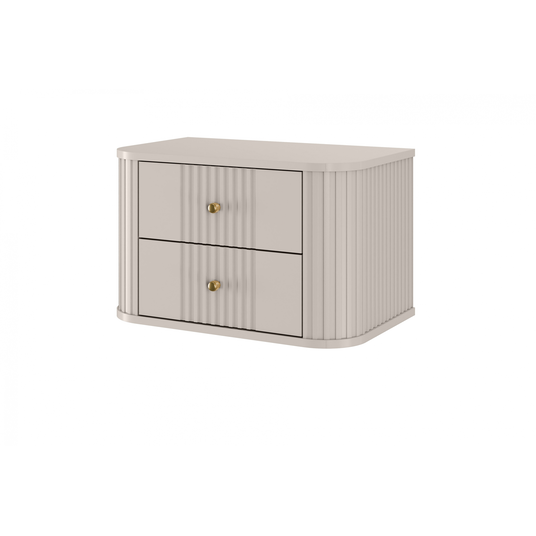 2 x VESPER öökapp 56 2SZ cashmere mdf cashmere kuldsed hoidjad ripatsid