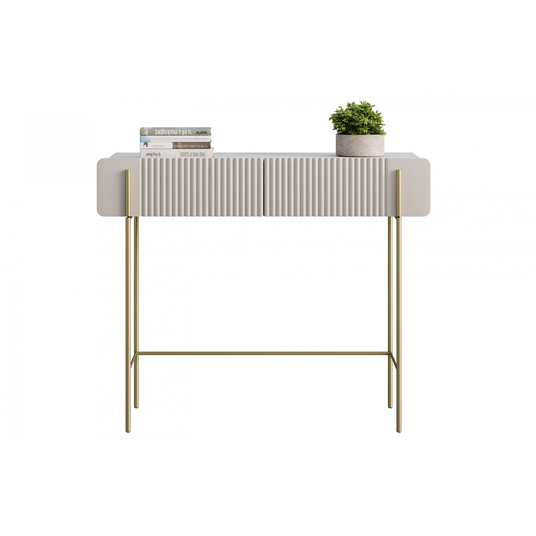 Riietuslaud Malmi - Cashmere / Crema Bianca / Kuldsed jalad