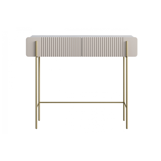 Riietuslaud Malmi - Cashmere / Crema Bianca / Kuldsed jalad