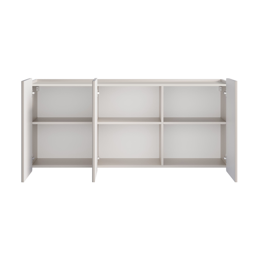 Chest Of Doors Wall Mounted Malmi 150 Cm - Cashmere / Gold