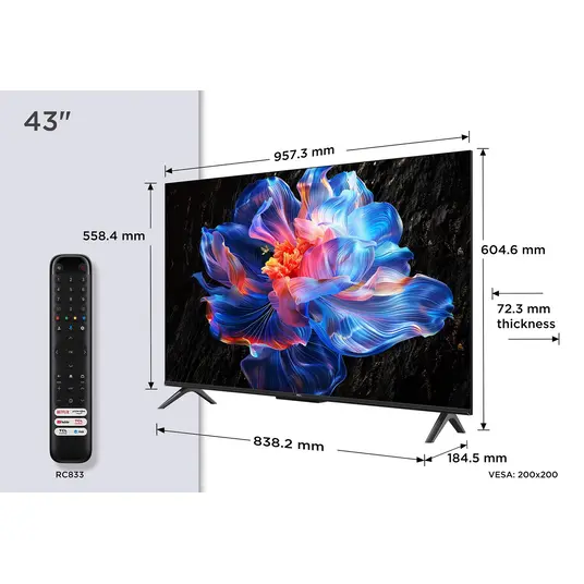 Televisioon TCL 43V6C DLED 43" Smart