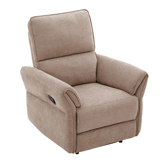 Tugitool DAMIKA elektriline recliner 85x92xH103cm, helepruun