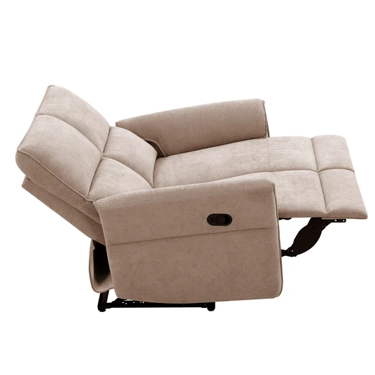Diivan DAMIKA 2-kohaline elektriline recliner 143x92xH103cm, helepruun