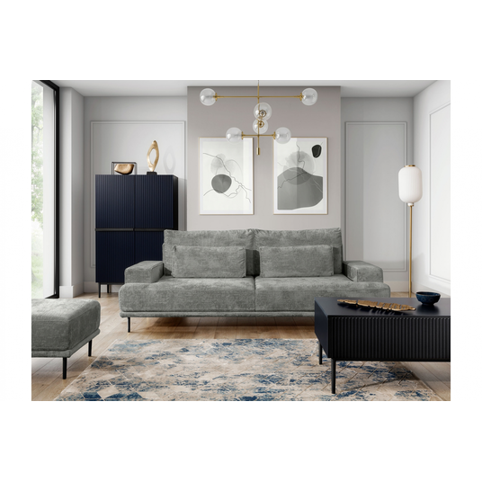 Sofa Nicole With Sleeping Area / Perfect Harmony 85 / Black Legs