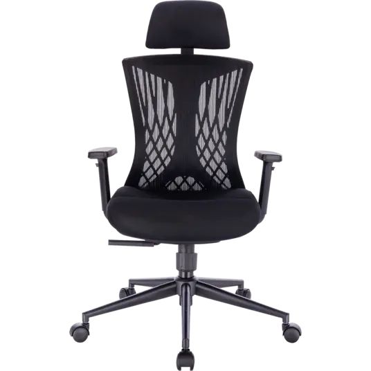 Ergonominė kėdė „AVERY“, juoda