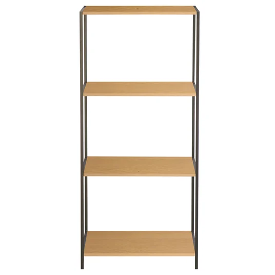 Riiul HARPER 50x30xH110,5cm, saar/must