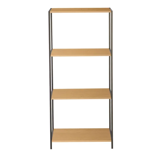 Riiul HARPER 50x30xH110,5cm, saar/must