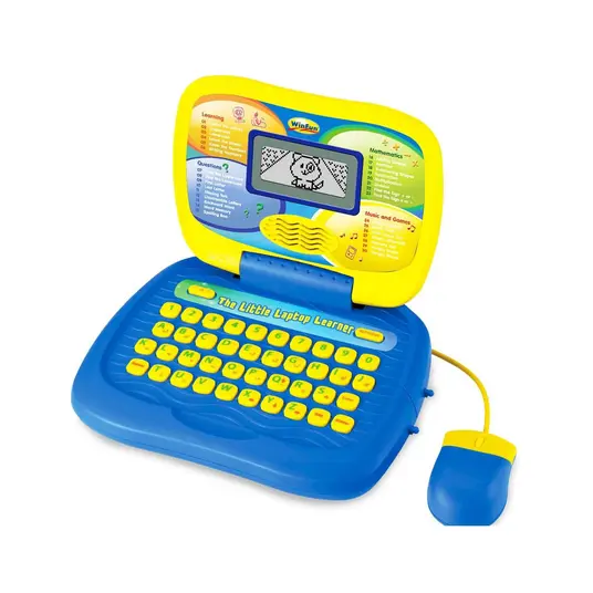 Smily Play edukacinis vaikiškas nešiojamas kompiuteris su 40 žaidimų
