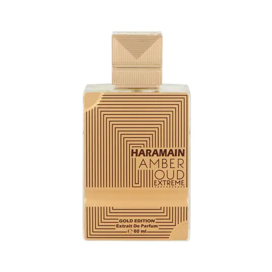 Rinkinys moterims/vyrams Al Haramain Amber Oud Gold Edition Extreme Pure Perfume 60 ml TESTERIS + kelioninis purkštuvas