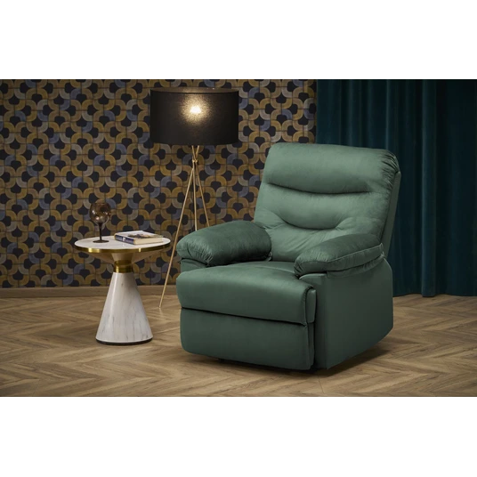 DRAGER leisure chair, d.green
