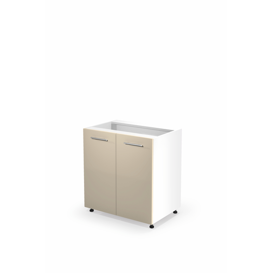 VENTO D-80/82 lower cabinet, color: white / beige