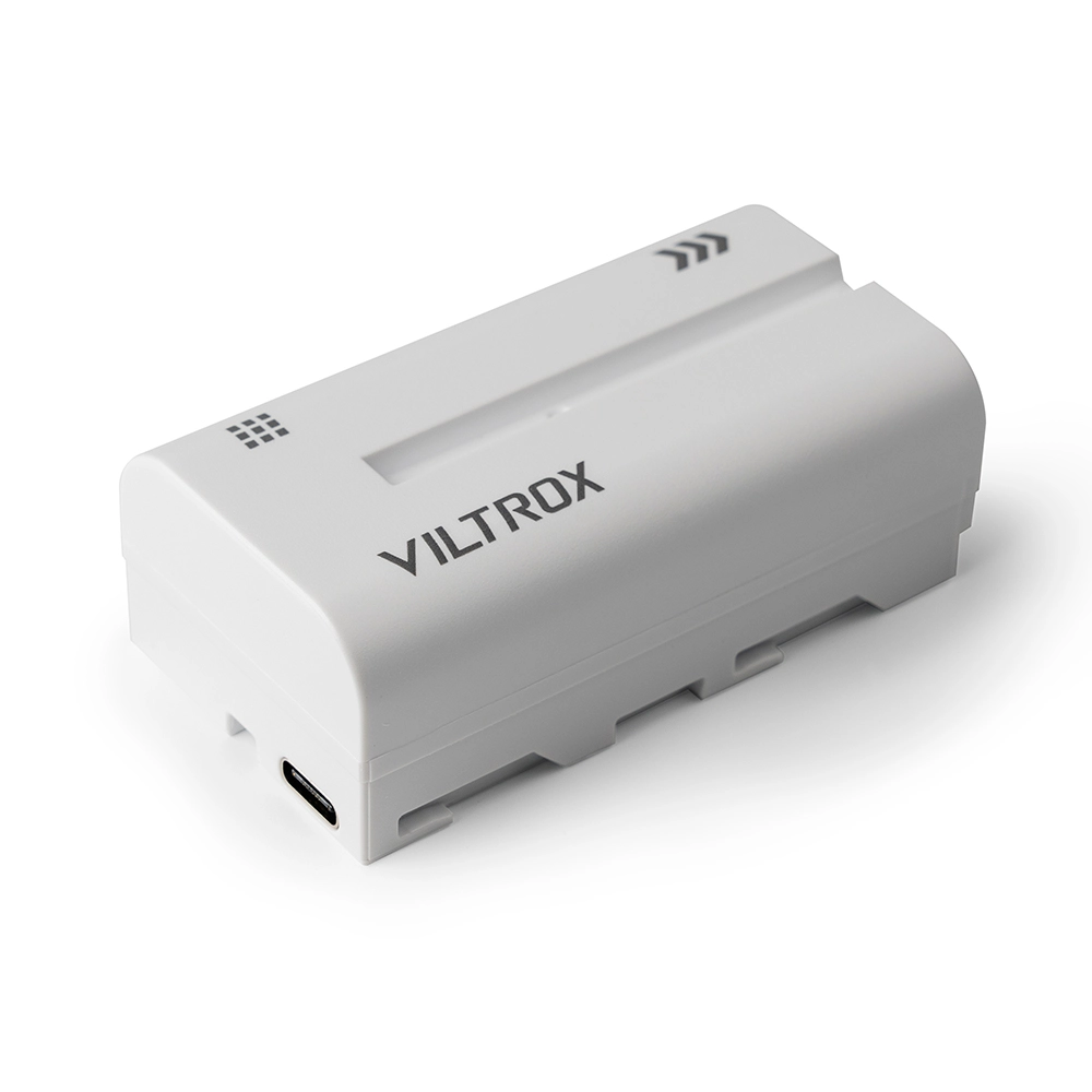 Viltrox NP-F550 akumulators, 2200 mAh, USB-C