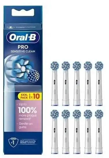 Oral-B Pro Sensitive Clean -vaihtoharjat, 10