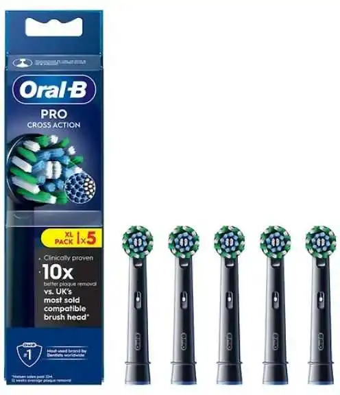 Oral-B Pro CrossAction -vaihtoharjat, 5 komplekti