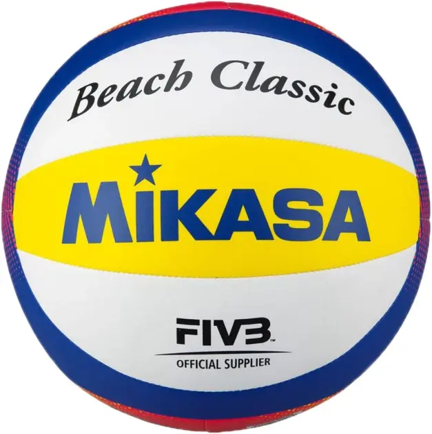 Beach Volleyball Mikasa Beach Classic White