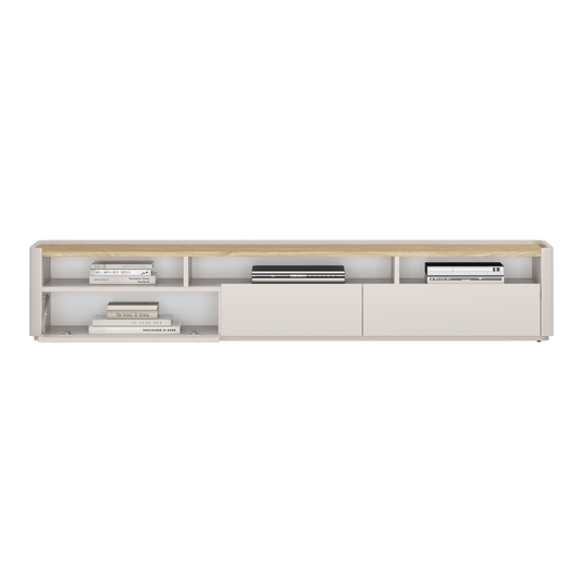 Tv Set Elivo 200 cm - Cashmere / Oiled Oak