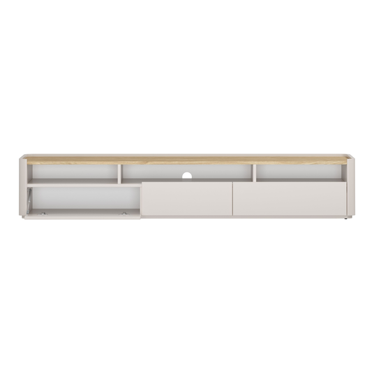 Tv Set Elivo 200 cm - Cashmere / Oiled Oak