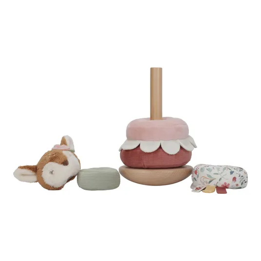 Little Dutch minkštas kaladėlių bokštas - elnias Fairy Garden