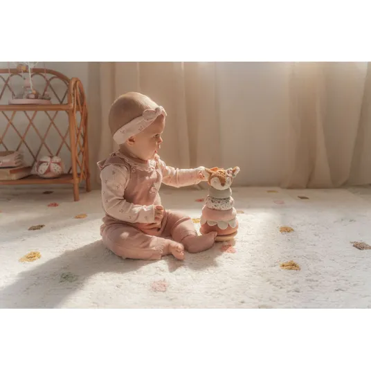 Little Dutch minkštas kaladėlių bokštas - elnias Fairy Garden