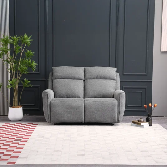 Diivan MAREN 2-kohaline manuaalne recliner 150x90xH104cm, hall