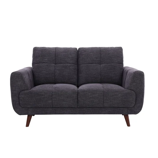 Sofa STEVE 2-seater, dark grey