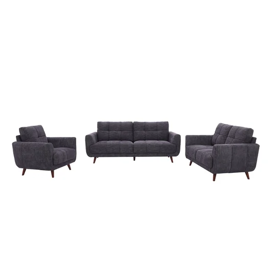 Sofa STEVE 2-seater, dark grey
