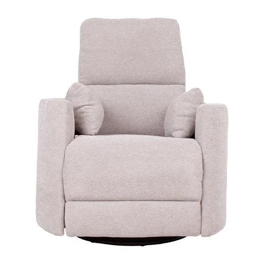 Tugitool STINA kiikuv ja pöörlev manuaalne recliner 83x88xH100cm, hall