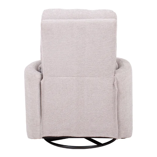 Tugitool STINA kiikuv ja pöörlev manuaalne recliner 83x88xH100cm, hall