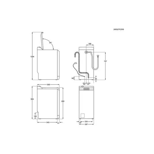 Electrolux Perfect Care 600 pyykinpesukone (EW6T462O4O)