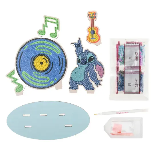 DISNEY STITCH CRYSTAL ART kūrybinis rinkinys „Muzikantas Stičas“