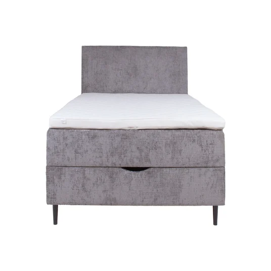 Kontinentaalvoodi LAARA 90x200cm, hall, 91x208xH119cm